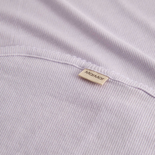 Sold at Bombon shop, designed by Mar Mar Copenhagen, Alida soft modal baby blanket in Sweet Violet
