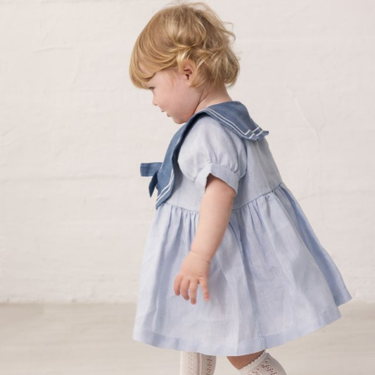 Daki Dress | Blue Mist