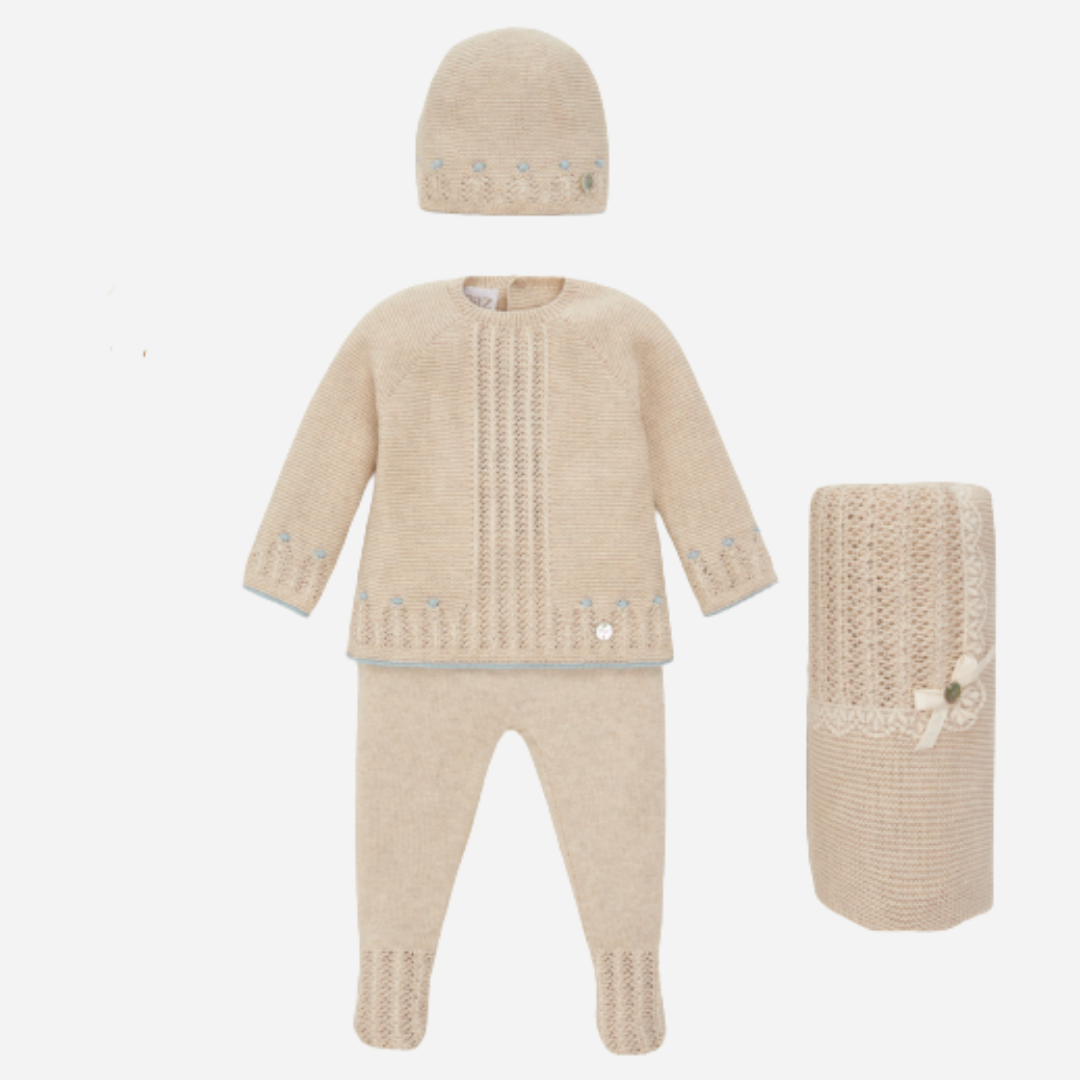 Alegria Set | Beige & Light Blue