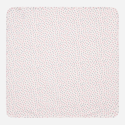 Sold at Bombon shop, designed by Mar Mar Copenhagen, Alida baby blanket in Mini Flower print modal and organic cotton blend