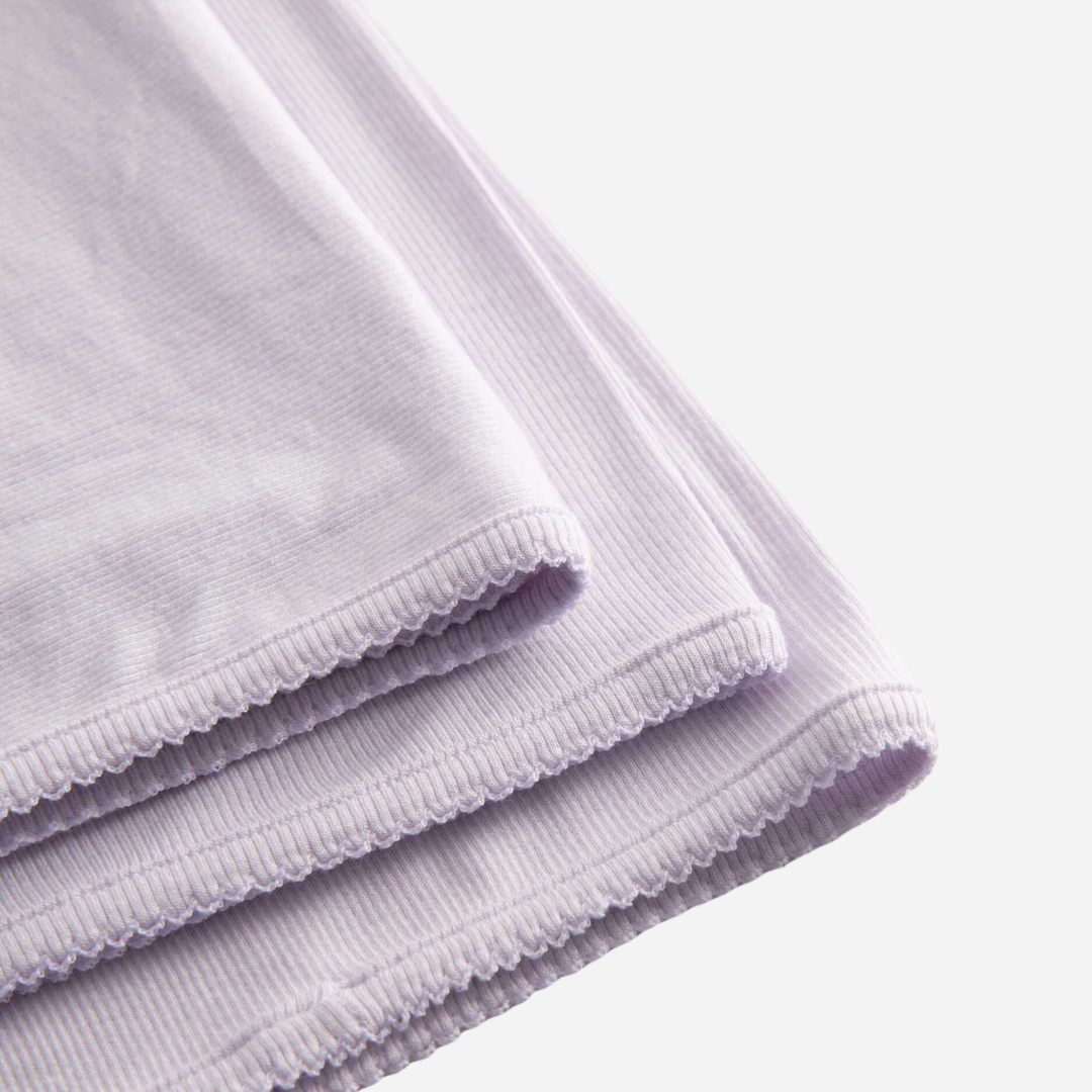 Sold at Bombon shop, designed by Mar Mar Copenhagen, Alida soft modal baby blanket in Sweet Violet