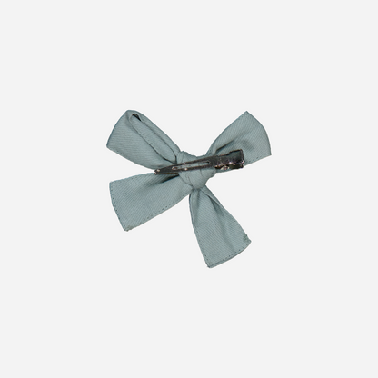 sold at bombon shop, designed by Bachaa. Hair Clip, 100% ECOVERO® Viscose. back view