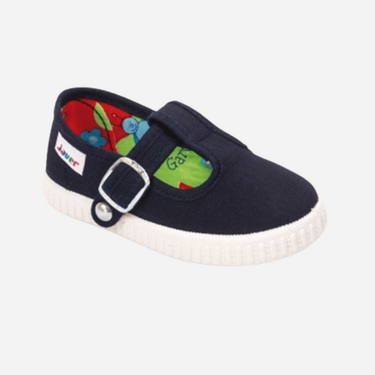 Canvas T-Strap Sneaker
