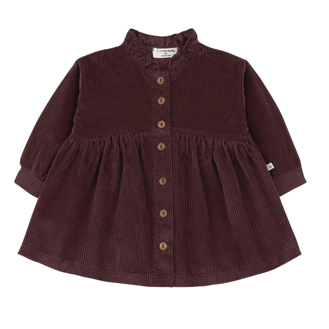 Nathalie Dress | Burgundy