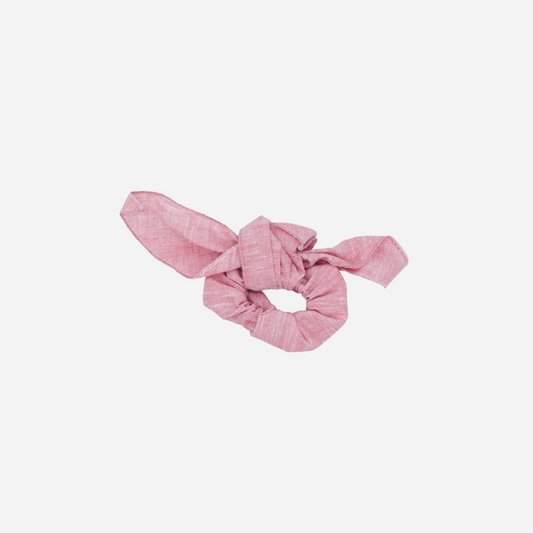 sold at Bombon shop, designed by fine ejerique brand, red slubbed hair tie is perfect for spring and summer. 