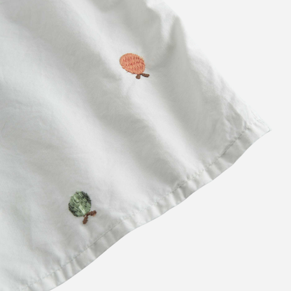 Sold at Bombon shop, designed by Mar Mar Copenhagen, Tero baby shirt in Fruit Embroidery